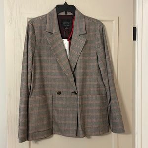 NEW with tags Sanctuary plaid blazer. Size S.